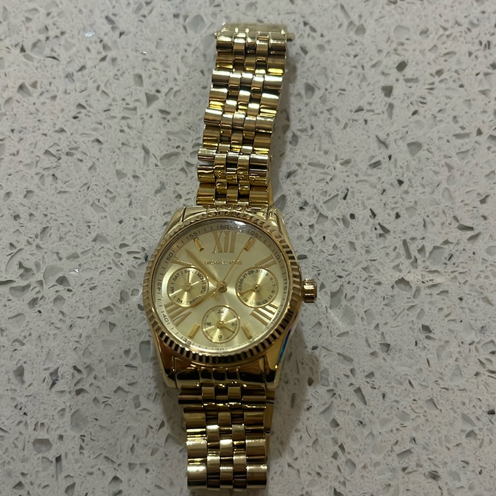 Gold women’s watch